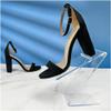 Plymor Clear Acrylic Elevated Heel Z Shoe Display Riser, 3" W x 6.25" D x 7.25" H (12 Pack) view 2