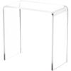 Plymor Clear Acrylic Vertical Rectangular Display Riser, 4" H x 4" W x 2" D (1/8" thick) (12 Pack) view 1
