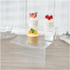 Plymor Clear Acrylic 2-Step Display Stairs, 4.25" H x 8" W x 8.5" D (3 Pack) view 2