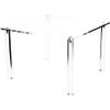 Plymor Clear Acrylic Square 4-Leg Display Riser, 8" H x 12" W x 12" D (3 Pack) view 1