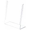 Plymor Clear Acrylic Necklace Display Stand with Side Hooks, 10.625" W x 4" D x 11.75" H (6 Pack) view 1