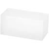 Plymor Frosted Acrylic Rectangular Display Block, 2" H x 2" W x 4" D (3 Pack) view 1