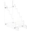 Plymor Clear Acrylic 6-Tier Display Easel, 8.5" H x 3.5" W x 7.75" D (For 6" - 7" Plates) (3 Pack) view 1