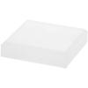 Plymor Frosted Acrylic Square Beveled Display Base, 3" W x 3" D x 0.75" H, Pack of 3 view 1