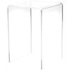 Plymor Clear Acrylic Vertical Square Display Riser, 6" H x 4" W x 4" D (1/8" thick) (12 Pack) view 1