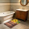 Sunflower Welcome Front Doormat,Welcome Mat for Farmhouse, Rustic Front Mat view 4