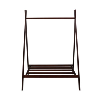 Casual Home Teepee Coat Rack with Shelf - Truffle Brown
