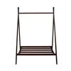 Casual Home Teepee Coat Rack with Shelf - Truffle Brown view 1