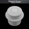 Othmro 2Pcs Drilled Rubber Stopper with Airlock, White Drilled Bungs Stopper with 1.57"-1.77" Hole for Fermentation Use, Homebrewing Beer Kombucha Airlock Stopper view 4