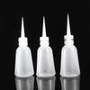 EXCEART 10pcs Plastic Squeezable Bottle Mouth Spout for Sewing Machine Oil Glue and Liquid Dispensing Leakproof and Easy to Clean Dispenser for Precise Application view 2
