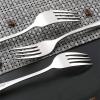 12-Pieces Salad Forks, HaWare Stainless Steel 6.7 Inches Small Dessert Forks, Classic Elegant Design, Mirror Polished, Dishwasher Safe view 4