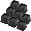 Ihomepark Bed Risers 3 Inch, Heavy Duty Square Furniture Frame Lift for Couch, Chair, Desk, Sofa and Bunk Bedpost, Set of 8 view 1