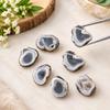 Myhealingworld Natural Agate Druzy irregular rough 20 gram approx loose gemstones for healing wellness and jewelry making view 2
