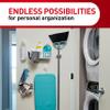 Command Mop and Broom Holder Wall Mount, 6 Grippers with 16 Command Strips, Organize Damage-Free view 3