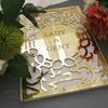 BackgroundTurnOver Guest Book Wedding Engrave Carve Mirror Blank Favor Gifts Signature Decor Customized Names Date for Guests Guestbook Party White Ideas Personalized Album Books view 3