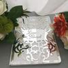 BackgroundTurnOver Guest Book Wedding Guestbook Personalized Custom Mirror Names Date Signature Decor Party White Books Album Customized Photo for Gifts Guests Blank Favor Cover Gift Details view 4