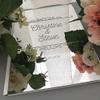 BackgroundTurnOver Guest Book Wedding Engrave Carve Mirror Personalized Party White Custom Names Date Signature Decor Cover Gift Blank Favor Customized Gifts Guestbook Photo Check in Wooden view 3