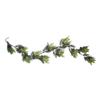 5' Berry, Cedar and Pine Cone Artificial Christmas Garland - Unlit view 1