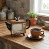 Blue Sky Ceramics Television Teapot, Multi (14449) view 2