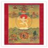 The Wisdom Dakini - Tibetan Yogini Machig Labdrn (1055-1153) - Vintage Tibetan Thangka Buddhist Painting c.16th century - Fine Art Matte Paper Print (Unframed) 20x26in view 1