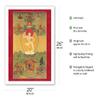 The Wisdom Dakini - Tibetan Yogini Machig Labdrn (1055-1153) - Vintage Tibetan Thangka Buddhist Painting c.16th century - Fine Art Matte Paper Print (Unframed) 20x26in view 2