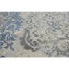 Rizzy Home Alora Decor Euphoria 5' x 8' Medallion Lt. Gray/Gray/Rust/Blue Hybrid Area Rug view 4