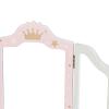 JOYMOR Kids Princess Vanity Table and Chair Set, Kids Vanity Set with Mirror, Makeup Dressing Table with Two 180 Folding Mirror for Girls Age 4-9 view 3