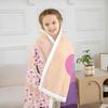 Erosebridal Women Japanese Cherry Blossom Fuzzy Blanket Sunset Blanket Mountain Plant Branches Ukiyo-E Painting Pink Blossom Sherpa BlanketWarm Throw Blanket for Sofa Chair Bed Office Throw view 4