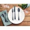 Hampton Forge Skandia Mirabella Satin Flatware Set, 20 Piece, Gunmetal view 2
