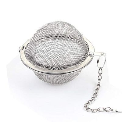 3 Sizes Stainless Steel Tea Infuser Sphere Locking Spice Tea Ball Strainer Mesh Infuser Tea Filter Strainers Kitchen Tools