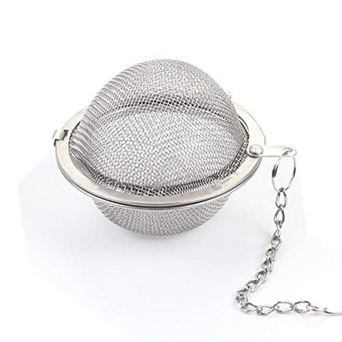 3 Sizes Stainless Steel Tea Infuser Sphere Locking Spice Tea Ball Strainer Mesh Infuser Tea Filter Strainers Kitchen Tools