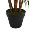 SilksAreForever 6' Natural Trunk Silk Ficus Tree w/Pot -Variegated view 4