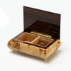 Handcrafted Birds Eye Maple Musical Theme Inlay 18 Note Music Jewelry Box - Many Songs to Choose - Impossible Dream, The view 3