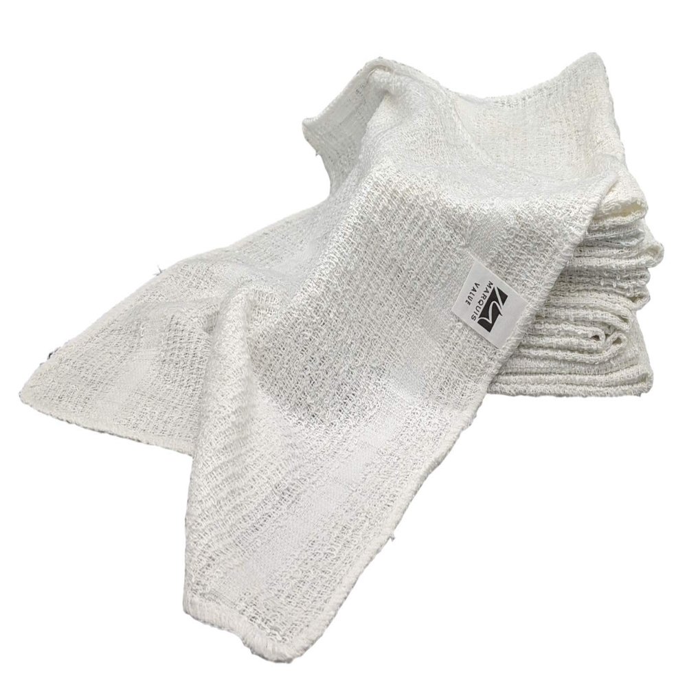 Marquis Mills White Cotton Value Rags, 12 x 12 in, 960 Pack