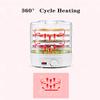 110V AnEssOil Food Dehydrator Snacks Dehydration Dryer Fruit Vegetable Herb Meat Drying Machine Stainless Steel view 4