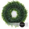 3rd Street Inn Soft Touch Holly Wreath - Front Door Greenery for Indoor/Outdoor Use - Farmhouse Style for Spring, Summer, Winter (16" / MD) view 4