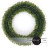 3rd Street Inn Cypress Wreath for Door - Indoor/Outdoor Greenery Wreath - Farmhouse Style - Spring/Summer/Autumn/Winter Decor (22" / XL / 1 Pack) view 4