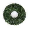 3rd Street Inn Boxwood Wreath - Front Door Wreath - Greenery Wreath - Indoor/Outdoor Wreaths for Front Door - Farmhouse Wreath - Spring Wreath/Summer Wreath/Winter Wreath (16" / MD / 2 Pack) view 1