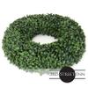 3rd Street Inn Boxwood Wreath - Front Door Wreath - Greenery Wreath - Indoor/Outdoor Wreaths for Front Door - Farmhouse Wreath - Spring Wreath/Summer Wreath/Winter Wreath (16" / MD / 2 Pack) view 2