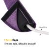 Yoga Strap, Durable Adjustable Non-Elastic Stretching Strap 17mm Thick 10 FT Length for Home Gym Outdoor Fitness Portable Exercise Tool Yoga Enthusiasts Athletes Physical Therapy Users view 2