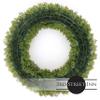 3rd Street Inn Cypress Greenery Wreath - Front Door Decoration - Indoor/Outdoor Wreath (19" / LG / 2 Pack) view 4