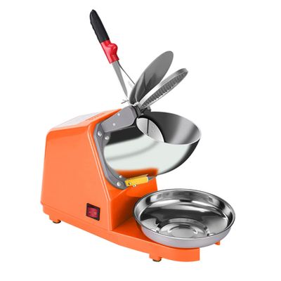 Electric Ice Crusher,Shaved Ice Shaver Machine,Aluminum alloy Snow Cone Maker,for Home Commercial Kitchen Bar Milk Tea Shop Use,187lbs Per Hour