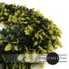3rd Street Inn Golden Boxwood - LG Front Door Wreath, Indoor/Outdoor, Farmhouse, for Spring/Summer/Winter view 3