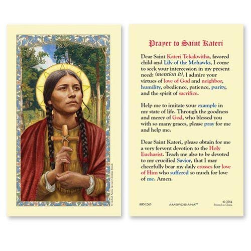 Christian Brands HCL 25P St Kateri Prayer