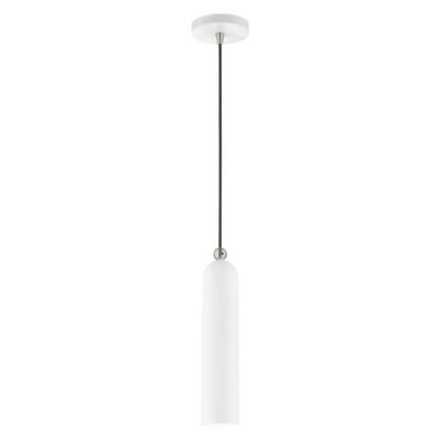 Livex Lighting 46751-03 Ardmore 1 Light 5 inch White Pendant Ceiling Light