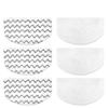 Steam Mop Replacement Pads for Bissell Powerfresh Steam Mop Pads Compatible with 1940 1440 1544 Series 19402 19404 19408 19409 1940a 1940f 1940q 1940t 1940w Washable Reusable Steam Mop Pad (6-PACK) view 1