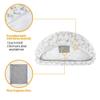 Steam Mop Replacement Pads for Bissell Powerfresh Steam Mop Pads Compatible with 1940 1440 1544 Series 19402 19404 19408 19409 1940a 1940f 1940q 1940t 1940w Washable Reusable Steam Mop Pad (6-PACK) view 3