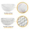 Steam Mop Replacement Pads for Bissell Powerfresh Steam Mop Pads Compatible with 1940 1440 1544 Series 19402 19404 19408 19409 1940a 1940f 1940q 1940t 1940w Washable Reusable Steam Mop Pad (6-PACK) view 4