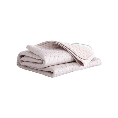 Cooling Mattress Protector with Natural Latex, Skin-Friendly Materials,Quick Cooling, Breathable Cool Fiber, Washable Fitted Sheet Style Mattress Cover,150x200cm