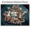Natural Abalone Pieces 8 oz for Inlay, Rings, Bracelets, Weddings, Gifts, Vase Filler, Home Dcor, Art, Beach Theme Crafts view 2